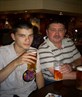 me and me dad on me bday havin a drink