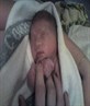 10.31pm 2 mins after she was born