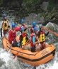 The whole group at rafting