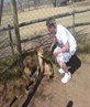Me and Simba in Africa