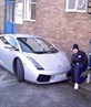 me in front of james beaties car