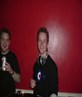 Ha, how cheesy is this, me & Dan DJing. 2003