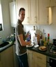 making breakfast