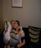 AWWW!! THEN CHLOE JUMPS IN HAHA