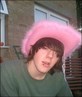 me in my pink hat