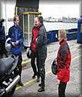 With the bikes on the ferry