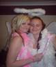 me n stace in our fairy suits