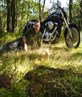 trossachs october 2007, me and my bike
