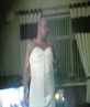 jay in my wedding dress i never wore lol