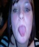 me wiv my dark hair new yr pissed lol