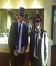 Me and a mate as The Blues Brothers. Idiots!