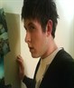 Just me, by the wall