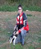 me and lupa in the great outdoors