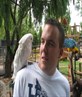 Me and a parrot - Taken in South Africa