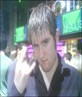 Me rocking out halo - short hair