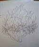 flaming heart