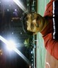 playing tennis