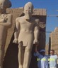 me and arab man at karnak temple