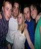 me in the white stained top hah...