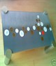 Italian design table 70's, Denisco