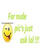wanna see me nude just ask