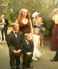 me n my 3 at my dads wedding..