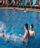 in pool