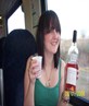 Me on way to Edinburgh