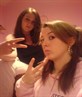 me in pink n best m8 x