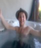 bomber in jacuzee