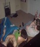 chillin watching the footy with the lads