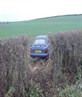 my mates car in fields