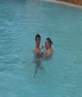 in the pool