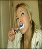 Brushing Me Teeth Dont Ask :] Lmao