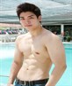 me at the pool