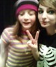 gemma and i in the cathouse ;D