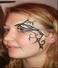 Me with my face painted