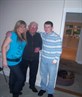 me wiv my sister and grandad bare old pic