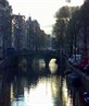 the Amstel canal in Amsterdam