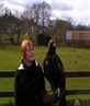 me holding a stunning golden eagle