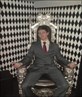 On the throne!