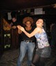Me with Rachel in a salsa club