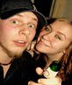 me and my mate becci THE BEARD IS GONE NOW I SWEA