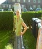 hot sunny evening