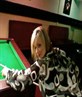 me playing pool
