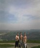 fat ed, me n bromley up hiolcombe hill.haha