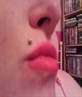 my lip piercing