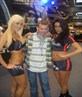 me with 2 models at car show