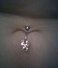 my belly button peircing