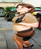 i dressed up as lara croft for a fancy dress